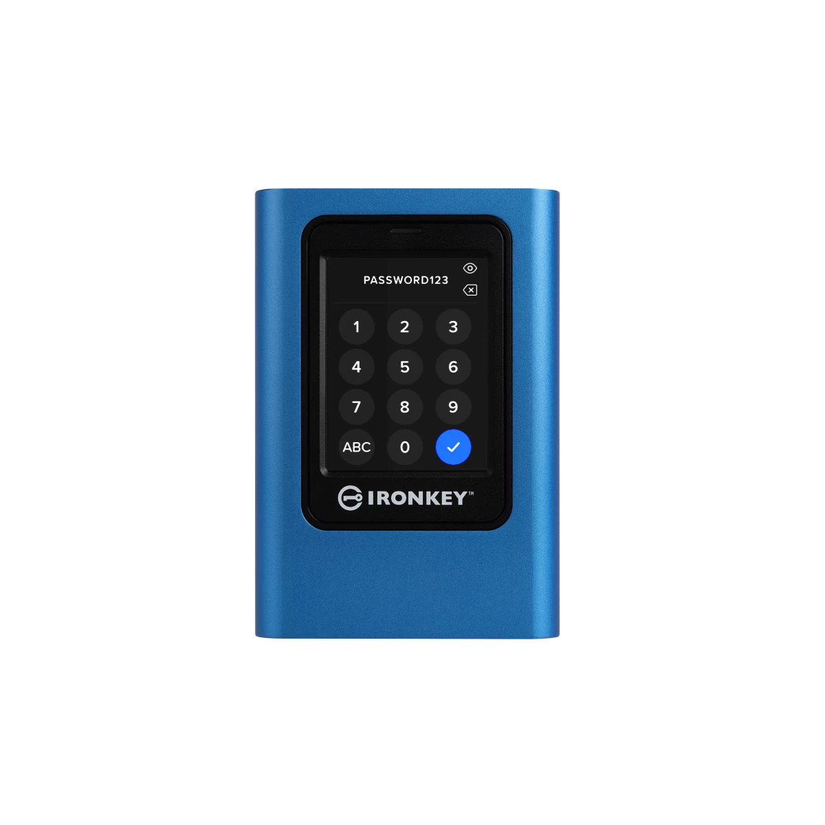 Thumbnail-Kingston Technology IronKey Vault Privacy 80 7,68 TB Azul