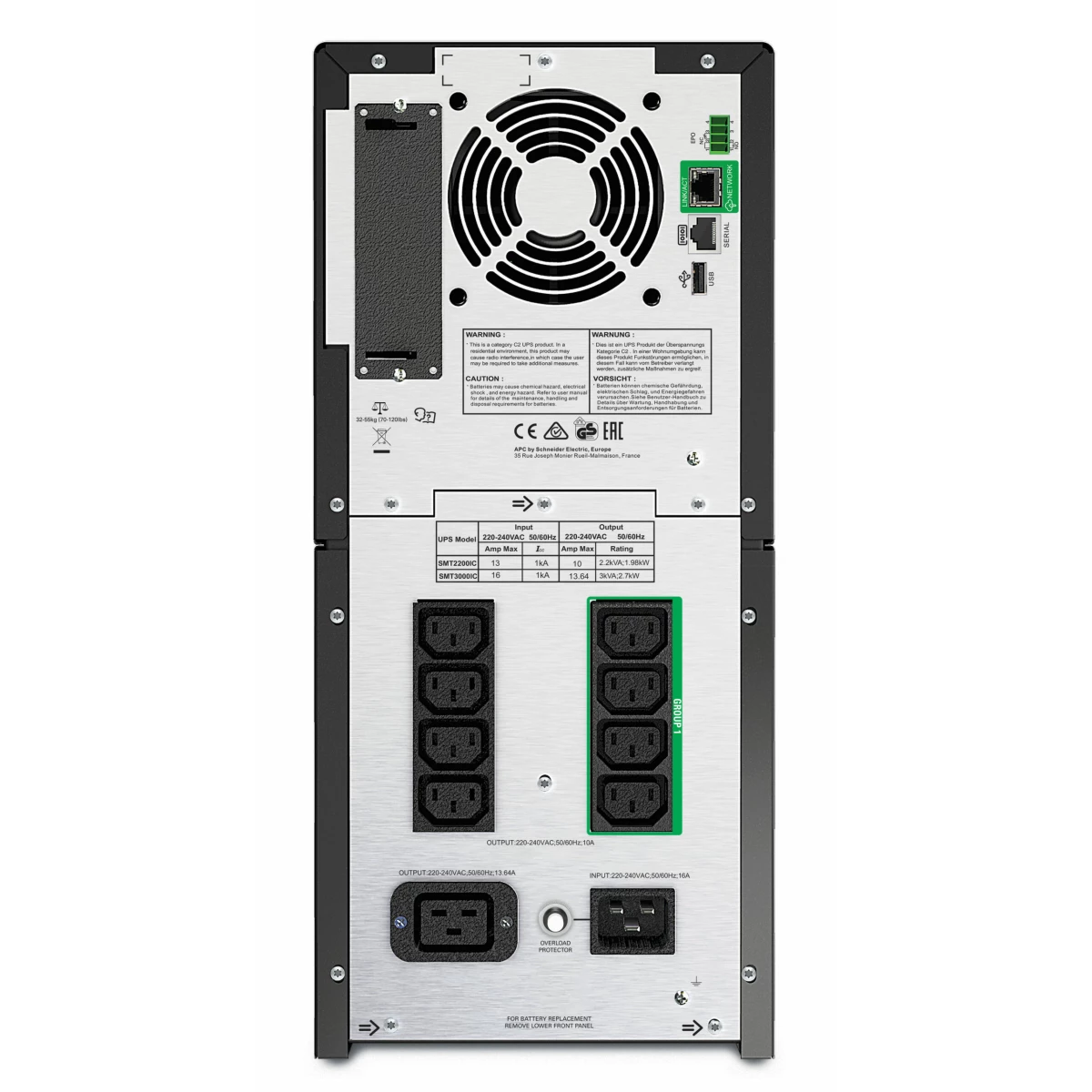 Galery – APC Smart- 2200VA UPS Linha interativa 2,2 kVA 1980 W 9 tomada(s) CA0