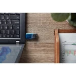 Galery – Kingston Technology DataTraveler 80 M unidade de memória USB 256 GB USB Type-C 3.2 Gen 1 (3.1 Gen 1) Preto, Azul0