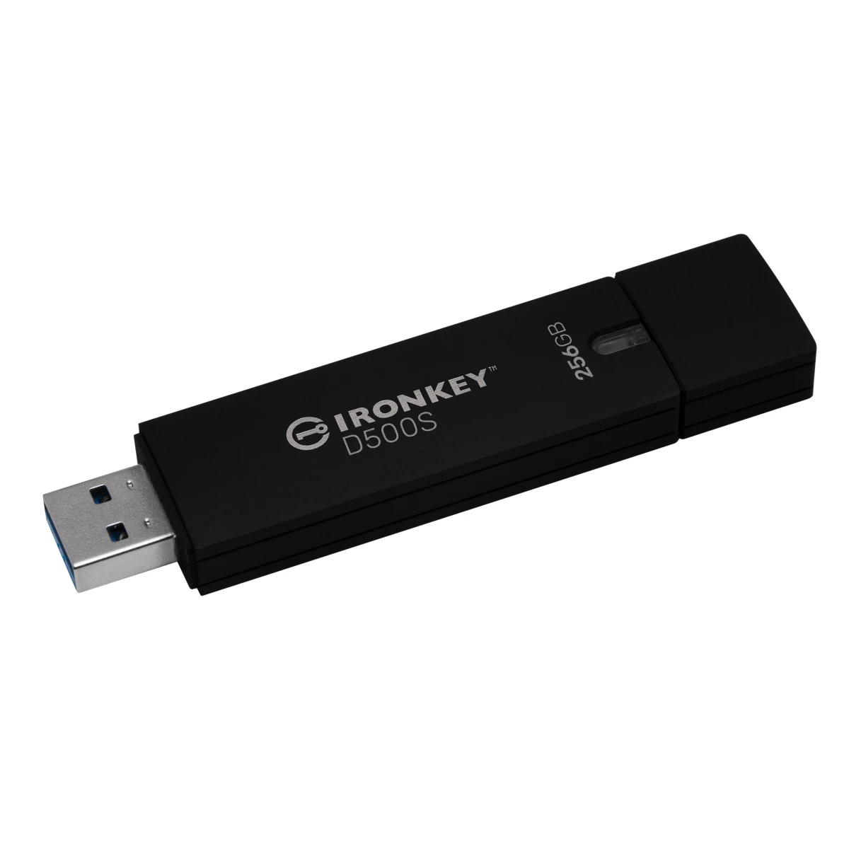 Galery – Kingston Technology IronKey D500S unidade de memória USB 256 GB USB Type-A 3.2 Gen 1 (3.1 Gen 1) Preto0