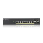 Galery – Zyxel GS1920-8HPV2 Gerido Gigabit Ethernet (10/100/1000) Power over Ethernet (PoE) Preto0