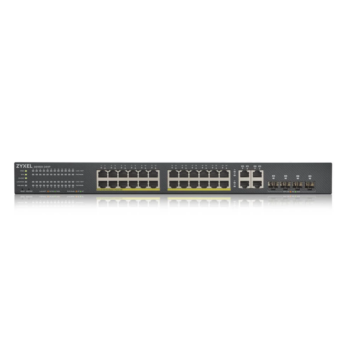 Galery – Zyxel GS1920-24HPV2 Gerido Gigabit Ethernet (10/100/1000) Power over Ethernet (PoE) Preto0