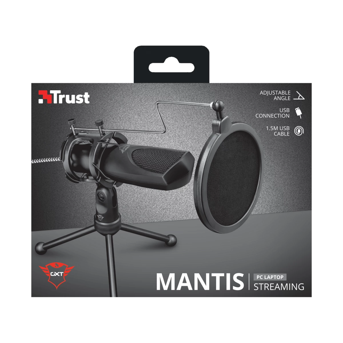 Galery – Trust GXT 232 Mantis Preto Microfone para PC0