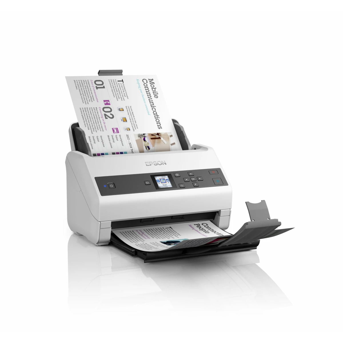 Galery – Epson WorkForce DS-870 Scanner com alimentação por folhas 600 x 600 DPI A4 Cinzento, Branco0