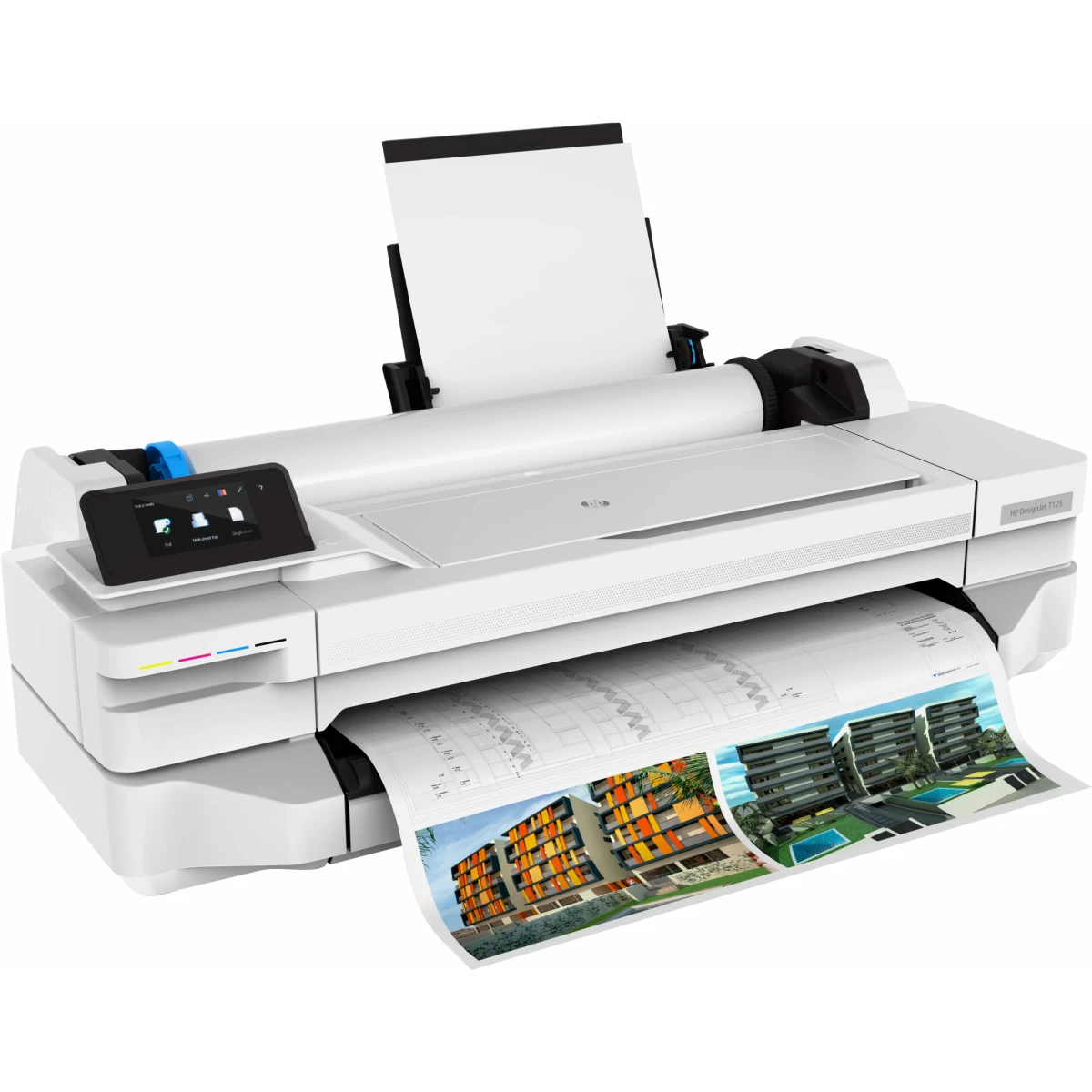 Galery – HP Designjet T125 24-in Printer impressora de grande formato Wi-Fi Jato de tinta térmico 1200 x 1200 DPI Ethernet LAN0