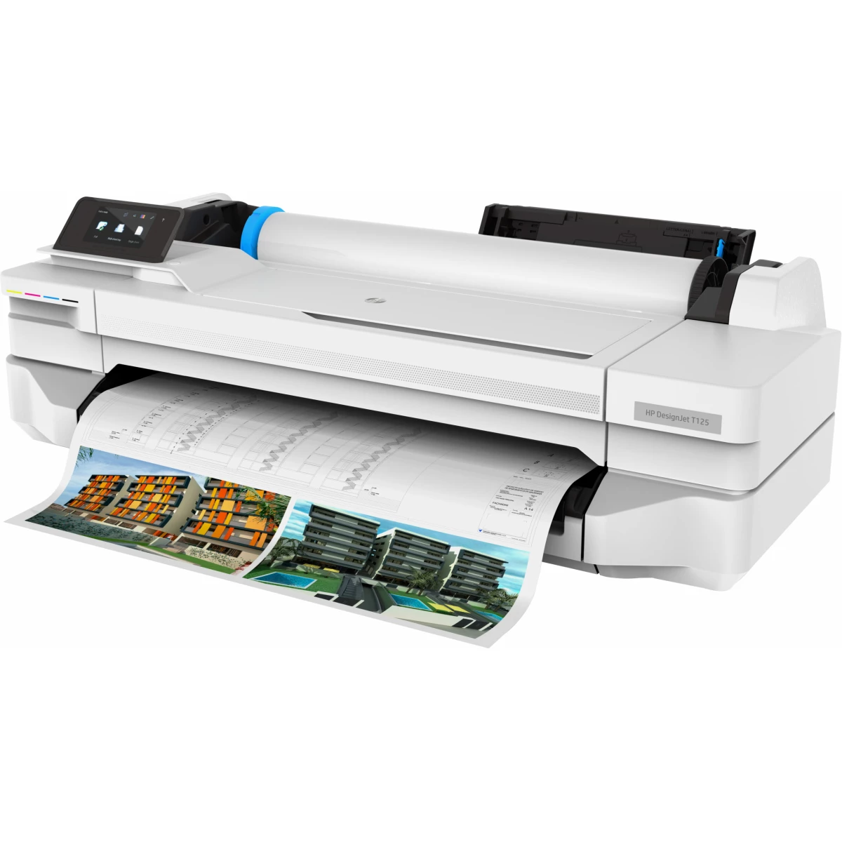 Galery – HP Designjet T125 24-in Printer impressora de grande formato Wi-Fi Jato de tinta térmico 1200 x 1200 DPI Ethernet LAN0