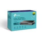 Galery – TP-Link TL-SF1006P switch de rede Não-gerido Fast Ethernet (10/100) Power over Ethernet (PoE) Preto0