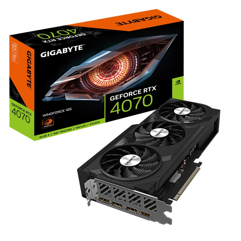 Thumbnail-Gigabyte GeForce RTX 4070 WINDFORCE 12G NVIDIA 12 GB GDDR6X