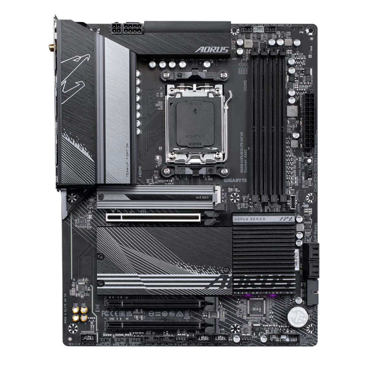 Galery – Gigabyte B650 AORUS ELITE AX V2 motherboard AMD B650 Ranhura AM5 ATX0