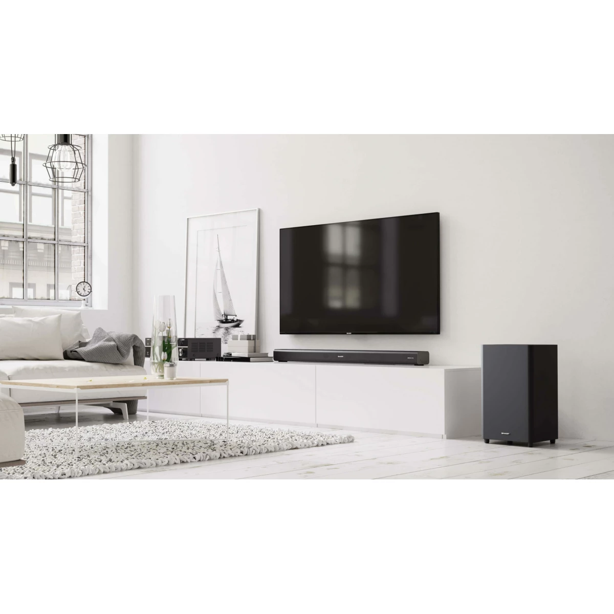 Galery – Sharp HT-SBW460 coluna soundbar Metálico 3.1 canais 440 W0