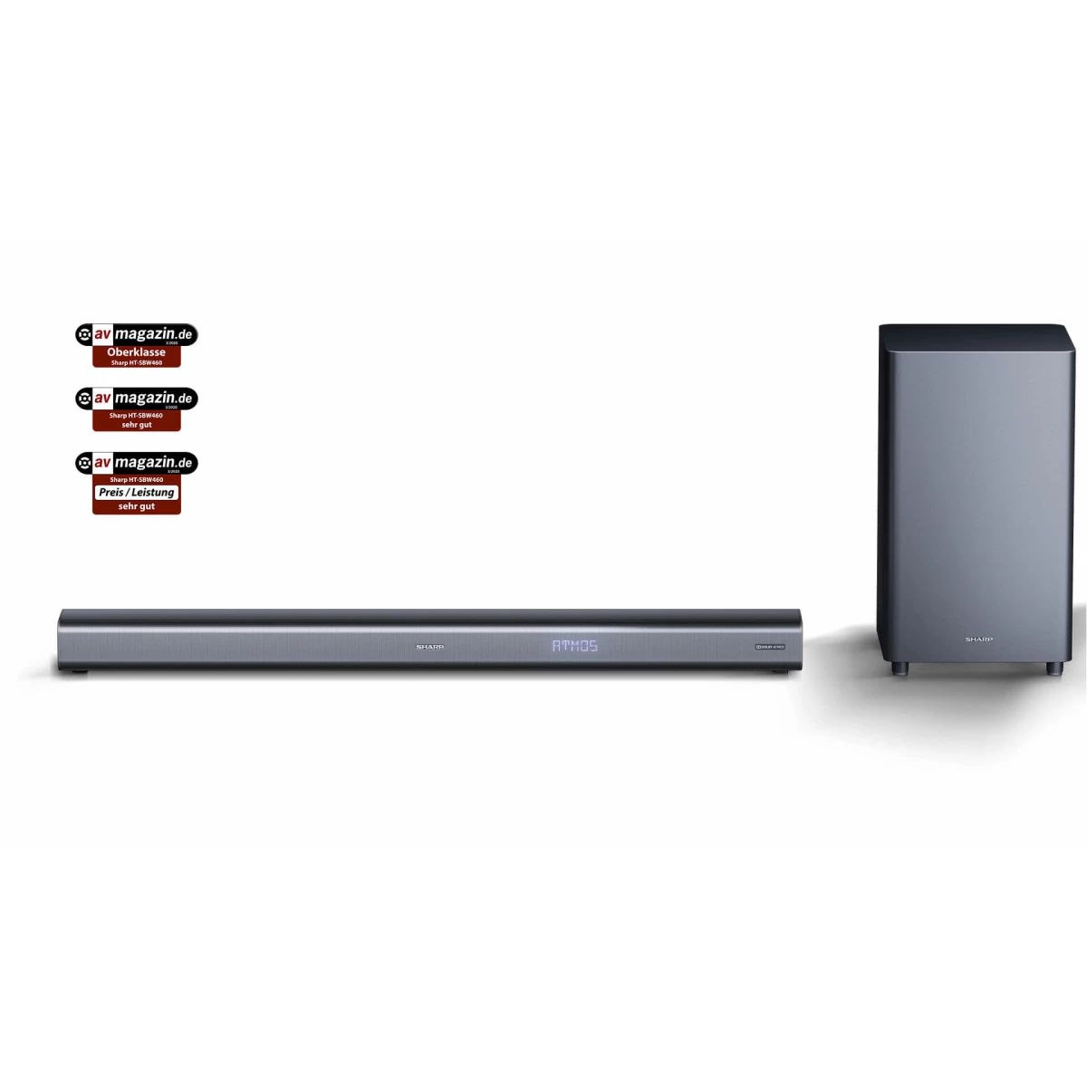 Galery – Sharp HT-SBW460 coluna soundbar Metálico 3.1 canais 440 W0