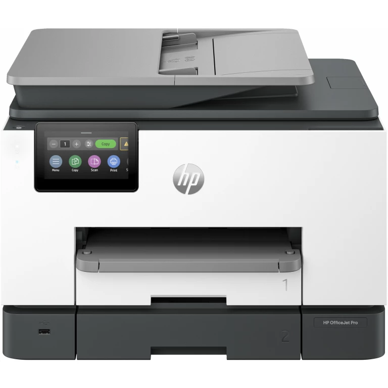 Thumbnail-HP OfficeJet Pro Multifunções HP 9132e, Cor, Impressora para Pequenas e médias empresas, Impressão, cópia, digit., fax, Ligação sem fios; HP+; Compatibilidade com o HP Instant Ink; Impressão frente e verso; Digitalização frente e verso; Alimentador automático de documentos (ADF); Fax; Ecrã tátil; Digitalização avançada inteligente; HP Instant Paper