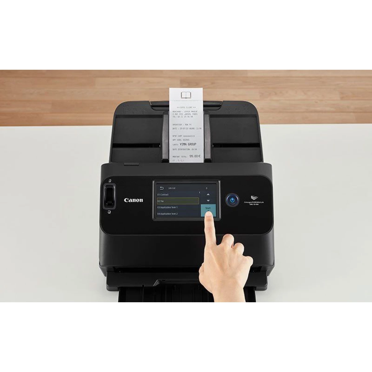 Galery – Canon imageFORMULA DR-S150 ADF + scanner de alimentação manual 600 x 600 DPI A4 Preto0