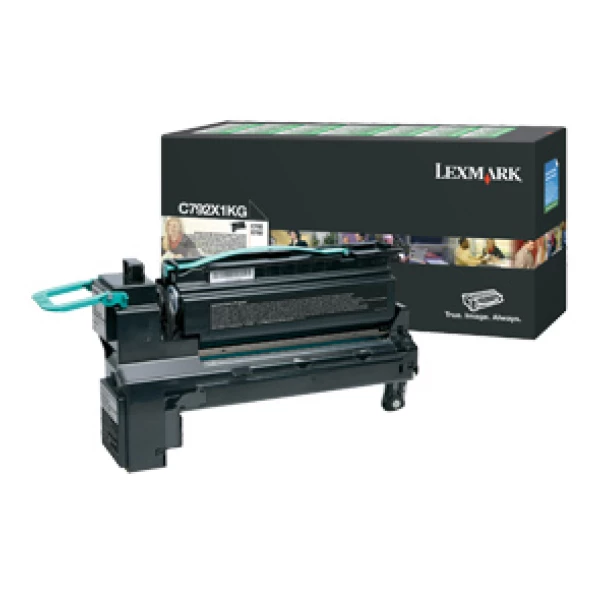 Thumbnail-Lexmark C792X1KG toner 1 unidade(s) Original Preto