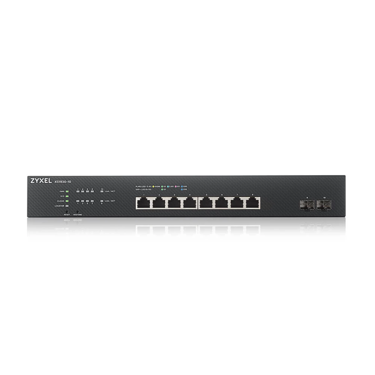 Galery – Zyxel XS1930-10-ZZ0101F switch de rede Gerido L3 10G Ethernet (100/1000/10000) Preto0