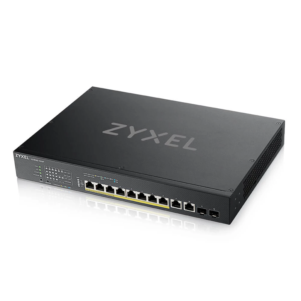 Galery – Zyxel XS1930-12HP-ZZ0101F switch de rede Gerido L3 10G Ethernet (100/1000/10000) Power over Ethernet (PoE) Preto0