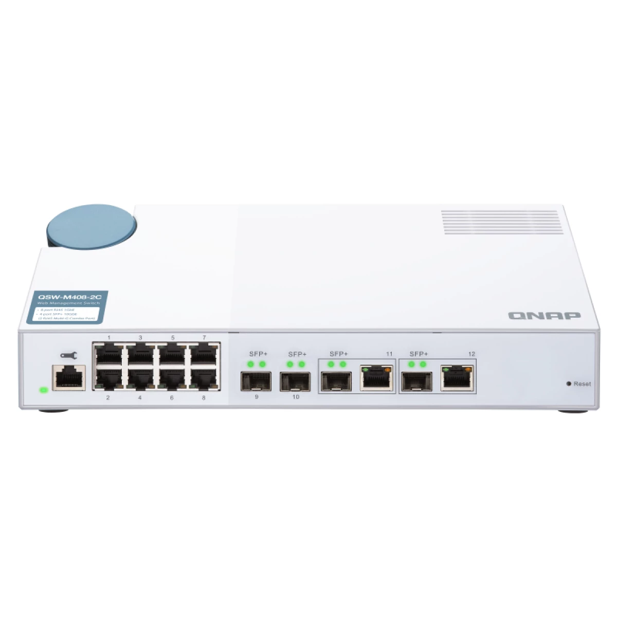 Galery – QNAP QSW-M408-2C switch de rede Gerido L2 10G Ethernet (100/1000/10000) Branco0