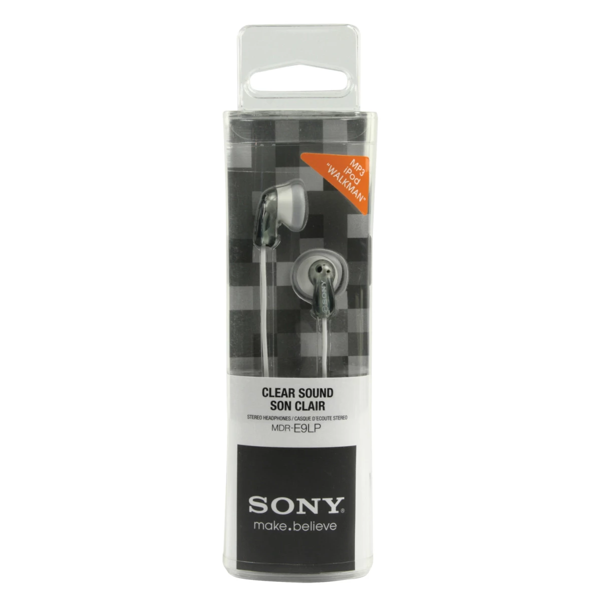 Galery – Sony MDR-E9LP Headphones Com fios Intra auditivo Música Cinza, Branco0