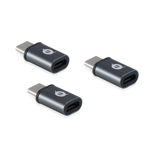 Thumbnail-Conceptronic DONN05G adaptador para cabos USB 2.0 Type-C USB 2.0 Micro Preto