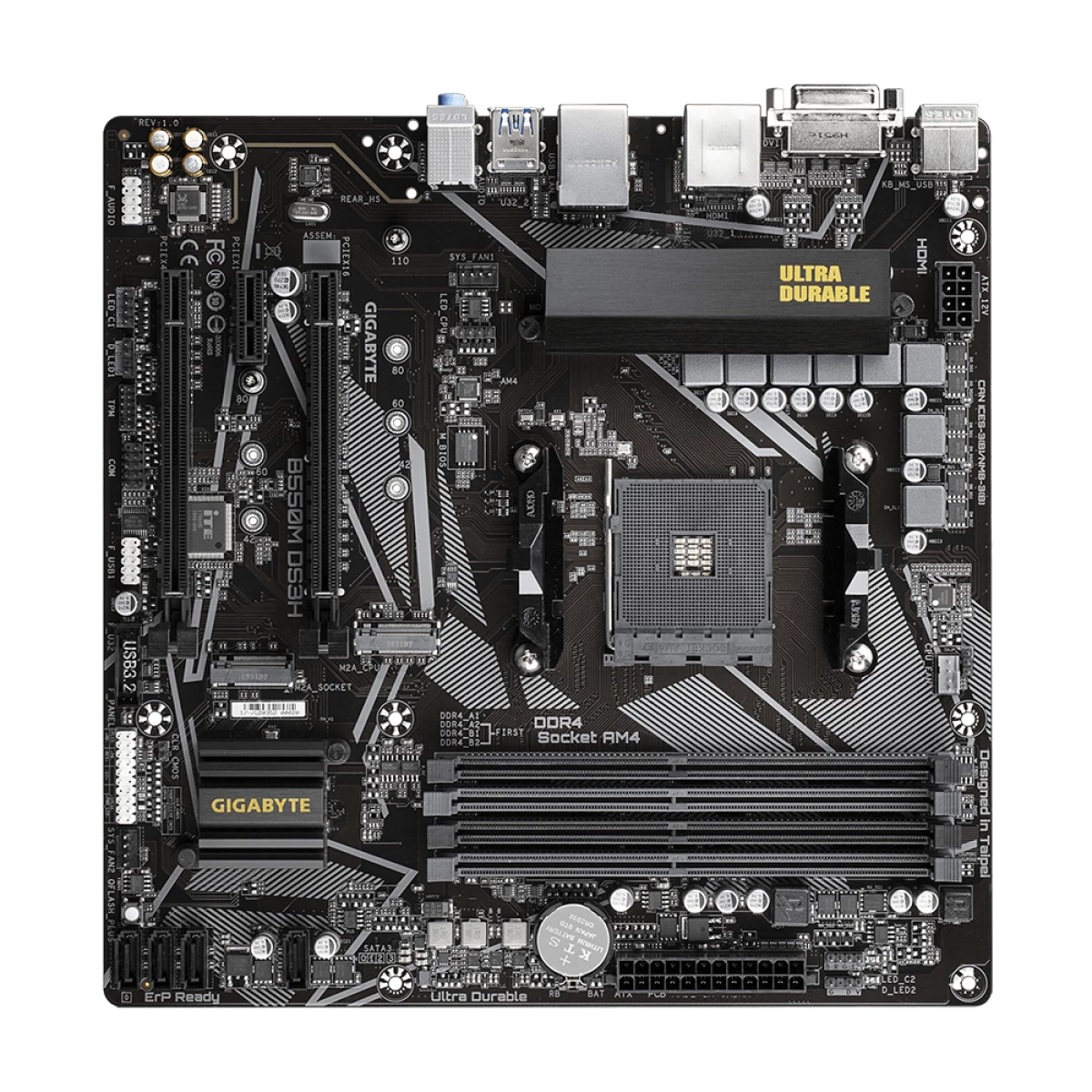 Galery – Gigabyte B550M DS3H AMD B550 Socket AM4 micro ATX0