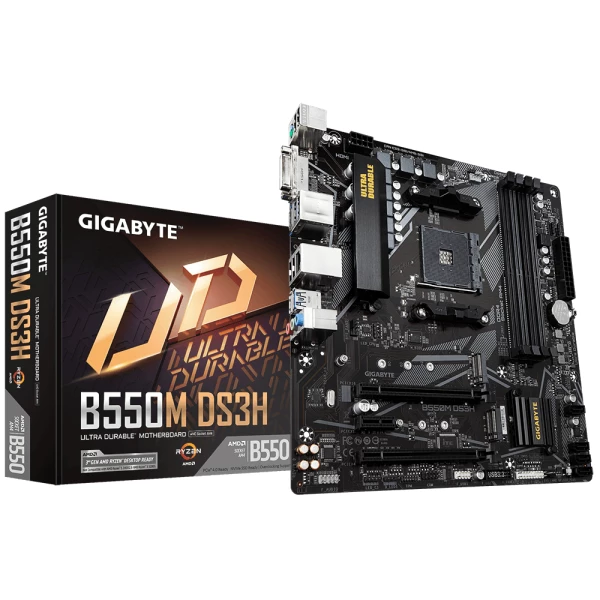 Thumbnail-Gigabyte B550M DS3H AMD B550 Socket AM4 micro ATX