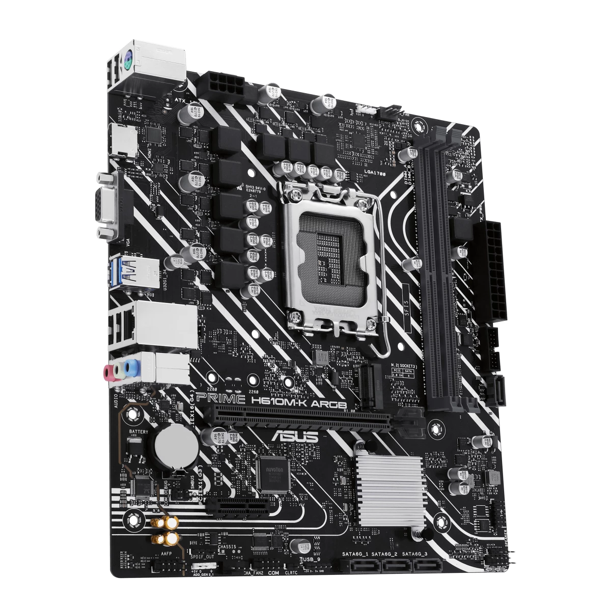 Galery – ASUS PRIME H610M-K ARGB Intel H610 LGA 1700 micro ATX0