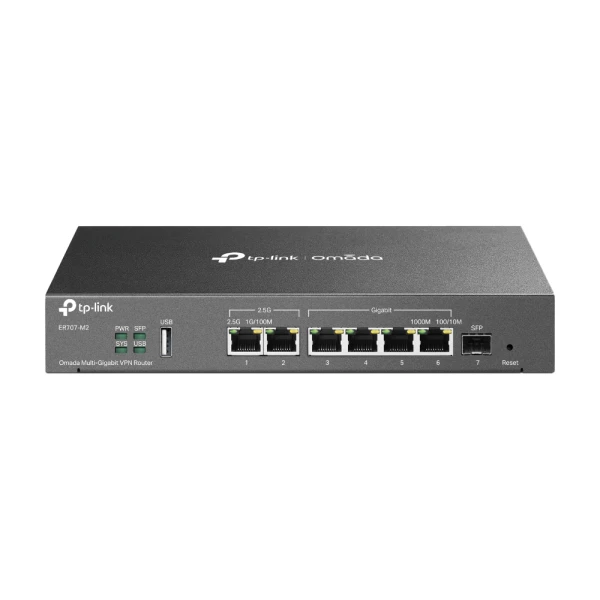 Thumbnail-TP-Link Omada ER707-M2 router com fio 2.5 Gigabit Ethernet, Fast Ethernet, Gigabit Ethernet Preto