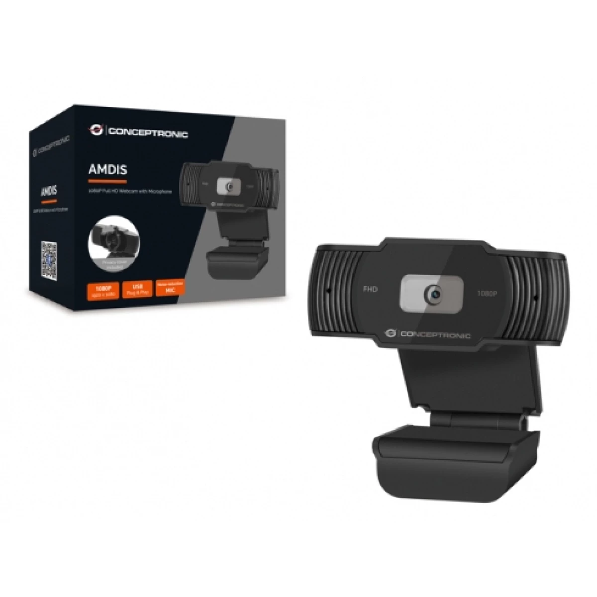 Galery – Conceptronic AMDIS04B webcam 1920 x 1080 pixels USB 2.0 Preto0