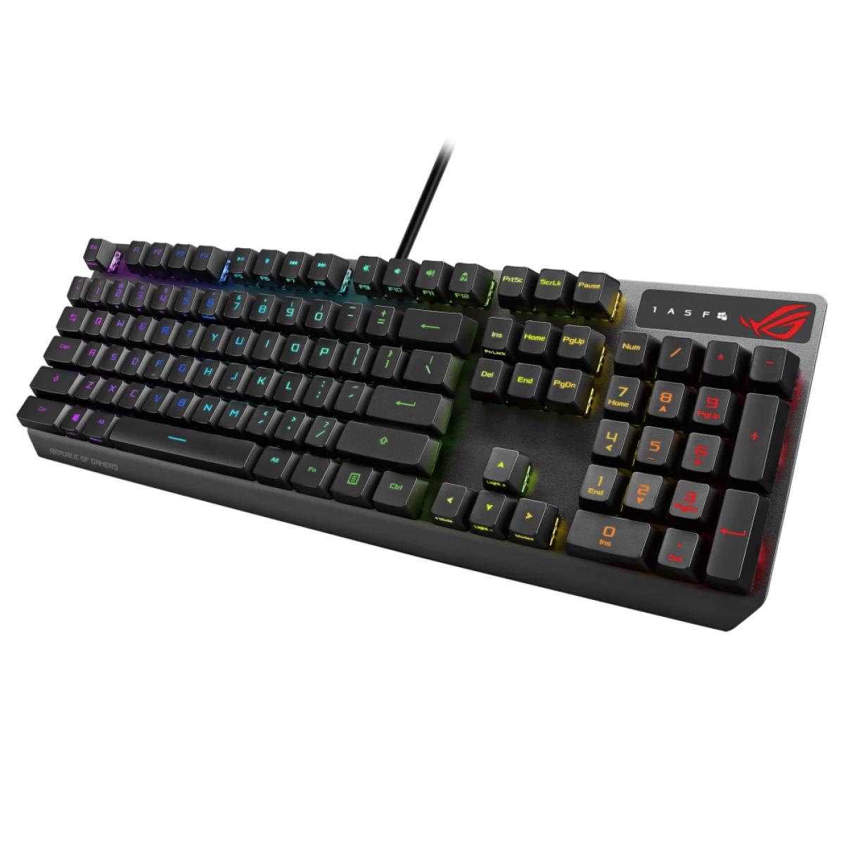 Galery – ASUS ROG Strix SCOPE RX teclado USB Preto0