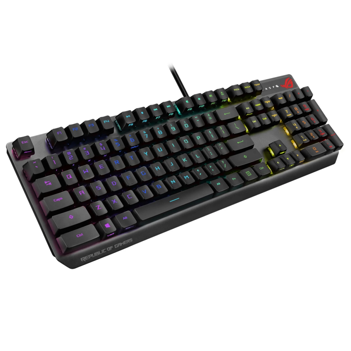 Galery – ASUS ROG Strix SCOPE RX teclado USB Preto0