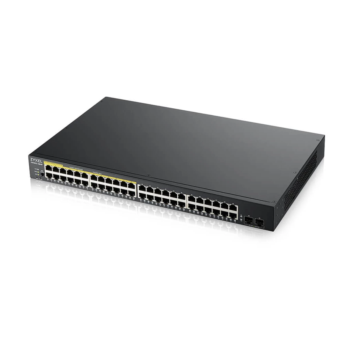 Galery – Zyxel GS1900-48HPv2 Gerido L2 Gigabit Ethernet (10/100/1000) Power over Ethernet (PoE) Preto0