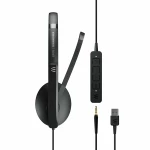 Galery – EPOS | SENNHEISER ADAPT 135 USB II Auscultadores Com fios Fita de cabeça Escritório/Call center USB Type-A Preto0