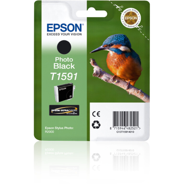 Thumbnail-Epson Tinteiro T1591 Preto Foto Tinta UltraChrome Hi-Gloss2