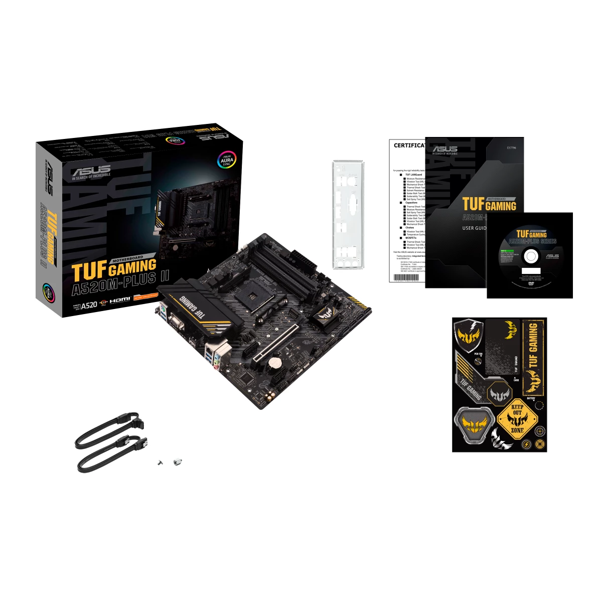 Galery – ASUS TUF GAMING A520M-PLUS II AMD A520 Socket AM4 micro ATX0