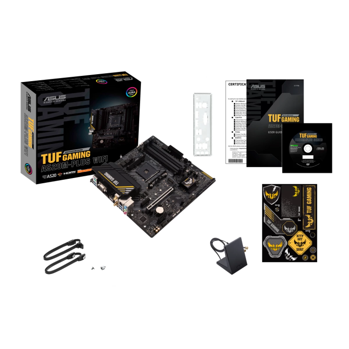 Galery – ASUS TUF GAMING A520M-PLUS WIFI AMD A520 Socket AM4 micro ATX0