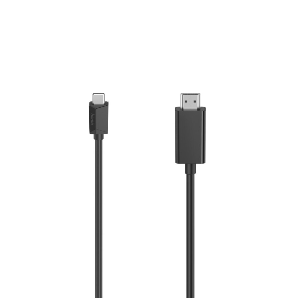 Thumbnail-Hama 00200718 cabo USB 1,5 m USB C HDMI Type A (Standard) Preto