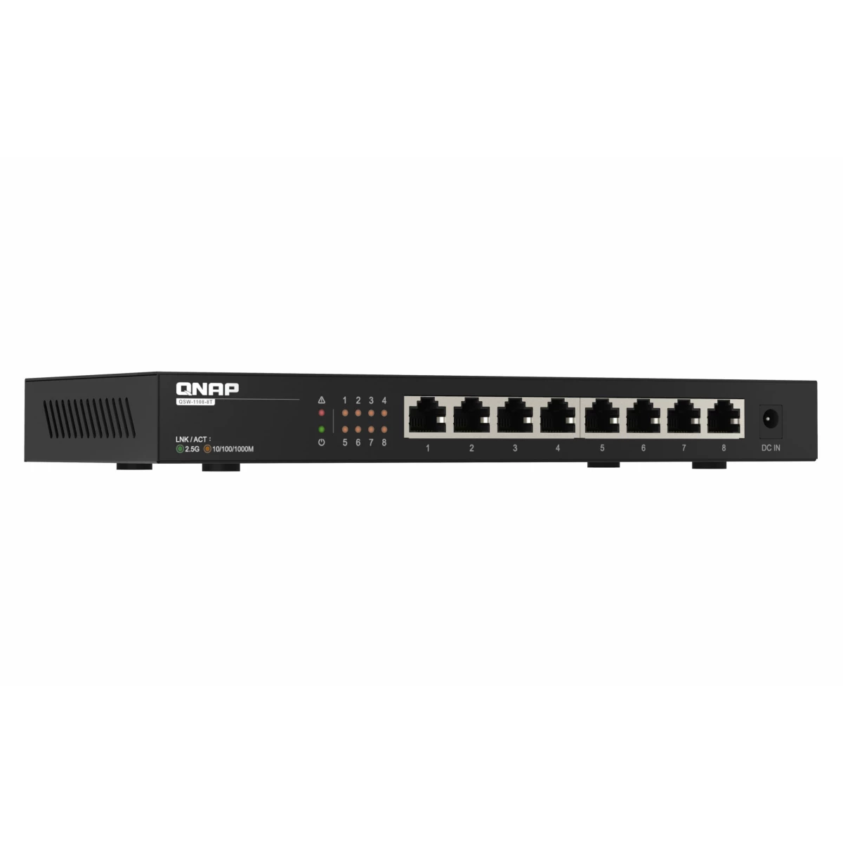 Galery – QNAP QSW-1108-8T switch de rede Não-gerido 2.5G Ethernet (100/1000/2500) Preto0