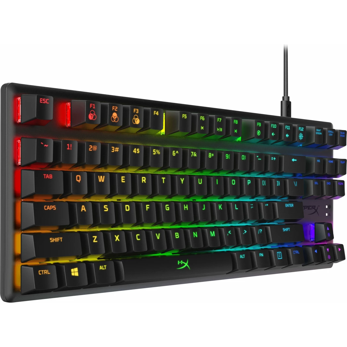 Galery – HyperX Alloy Origins – Teclado mecânico de gaming – HX Red (layout dos EUA)0