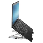 Galery – Targus AWU100005GL Suporte para Computadores Portáteis Suporte para computador portátil Prateado 39,6 cm (15.6″)0