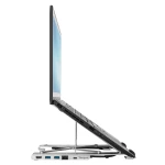 Galery – Targus AWU100005GL Suporte para Computadores Portáteis Suporte para computador portátil Prateado 39,6 cm (15.6″)0