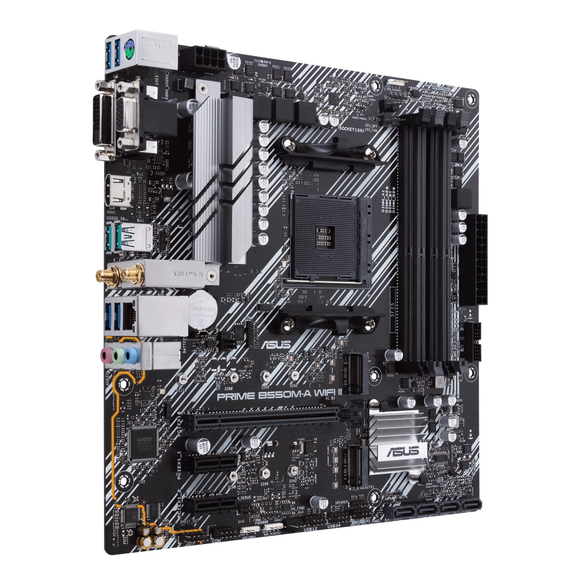 Galery – ASUS PRIME B550M-A WIFI II AMD B550 Socket AM4 micro ATX0