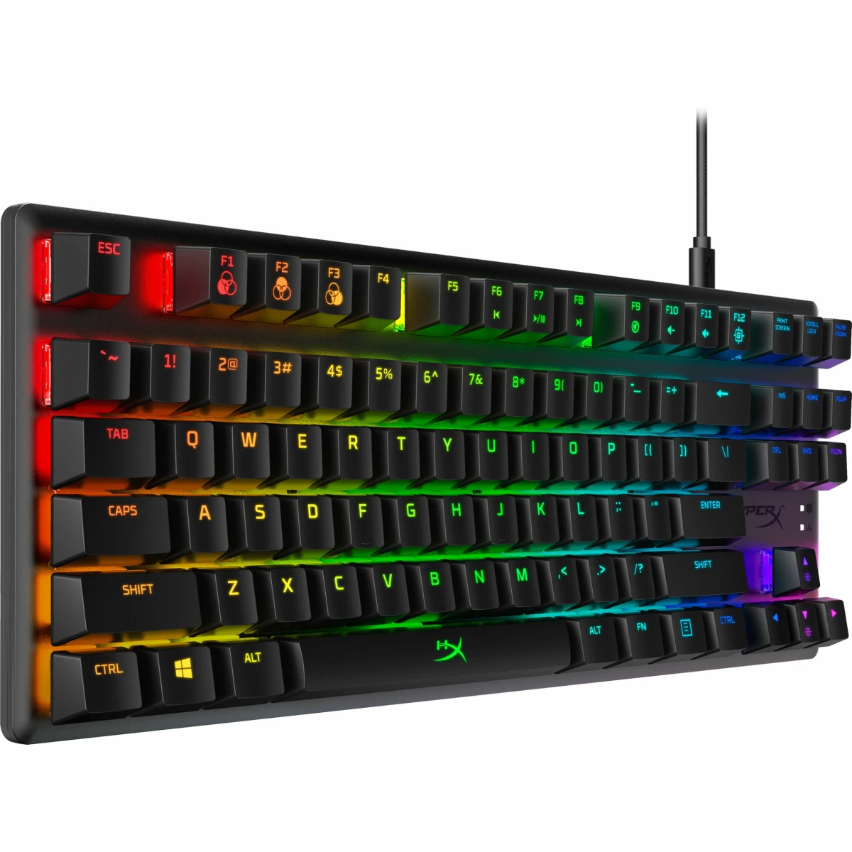 Galery – HyperX Alloy Origins Core – Teclado mecânico de gaming – HX Blue (layout dos EUA)0