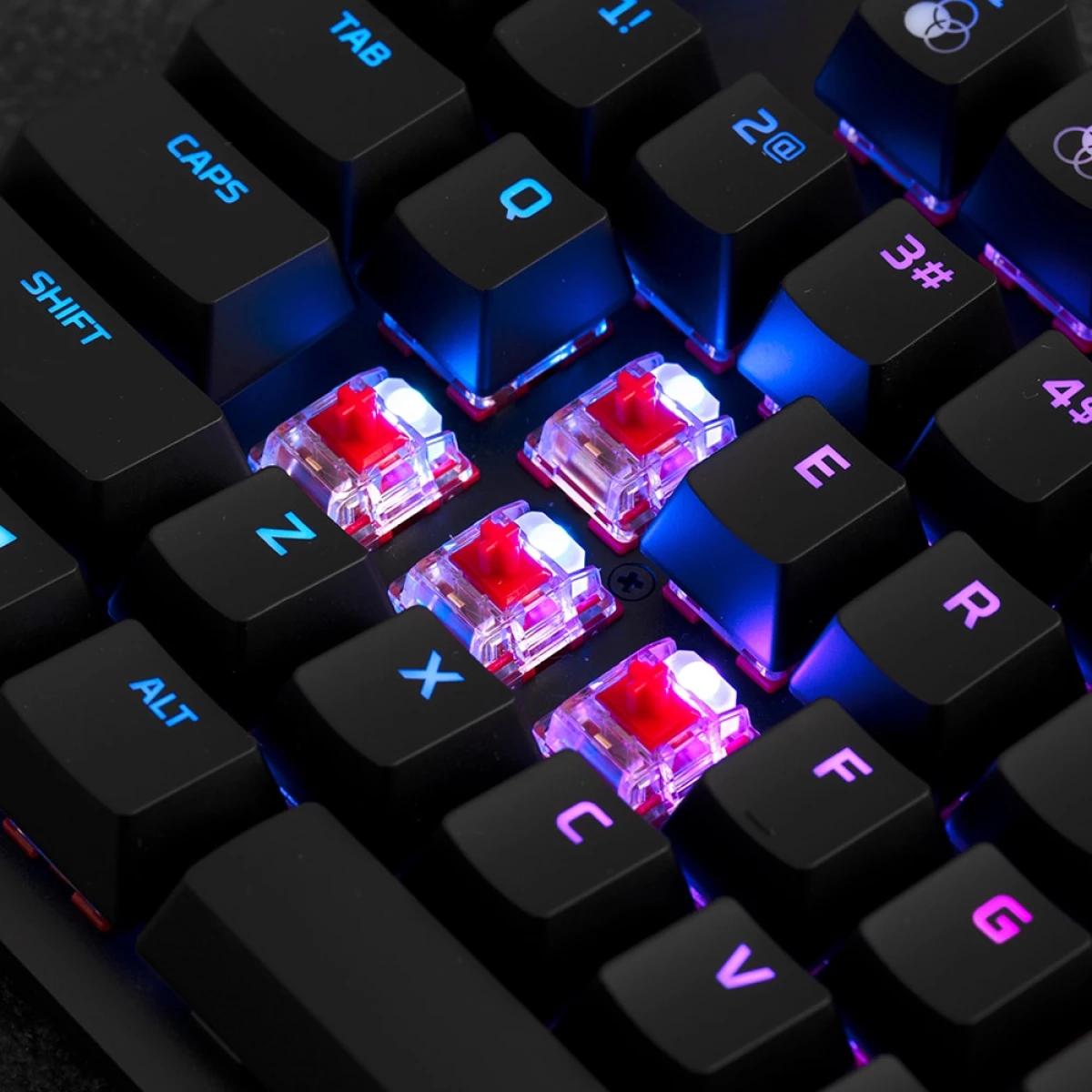 Galery – HyperX Alloy Origins Core – Teclado mecânico de gaming – HX Blue (layout dos EUA)0