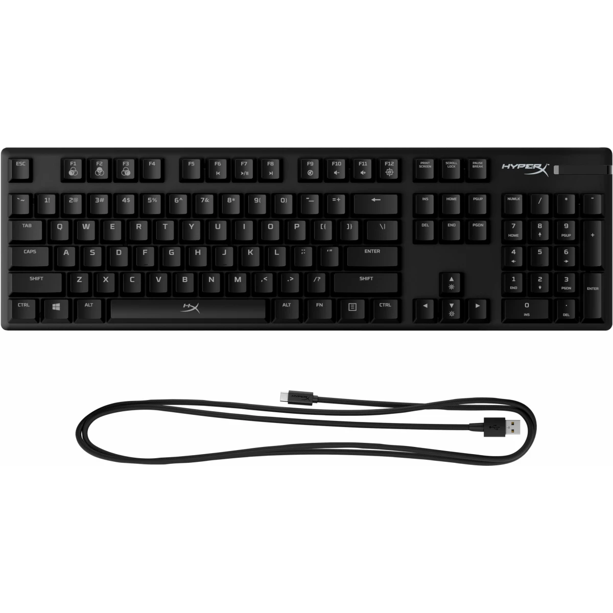 Galery – HyperX Alloy Origins – Teclado mecânico de gaming – HX Red (layout dos EUA)0