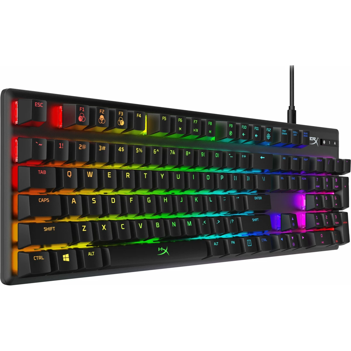 Galery – HyperX Alloy Origins – Teclado mecânico de gaming – HX Red (layout dos EUA)0