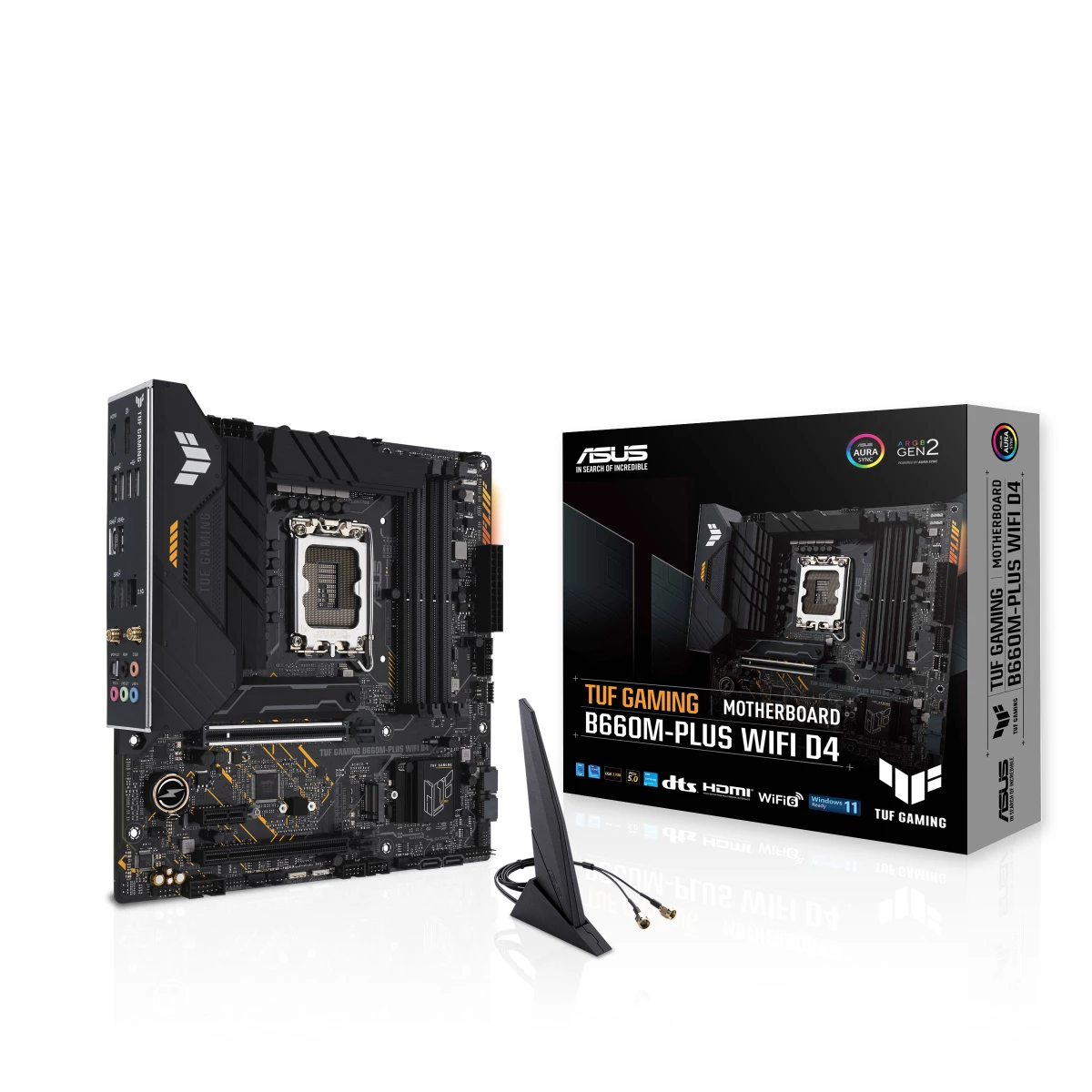 Galery – ASUS TUF GAMING B660M- PLUS WIFI D4 Intel B660 LGA 1700 micro ATX0