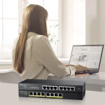 Galery – Zyxel GS1915-8 Gerido L2 Gigabit Ethernet (10/100/1000) Preto0