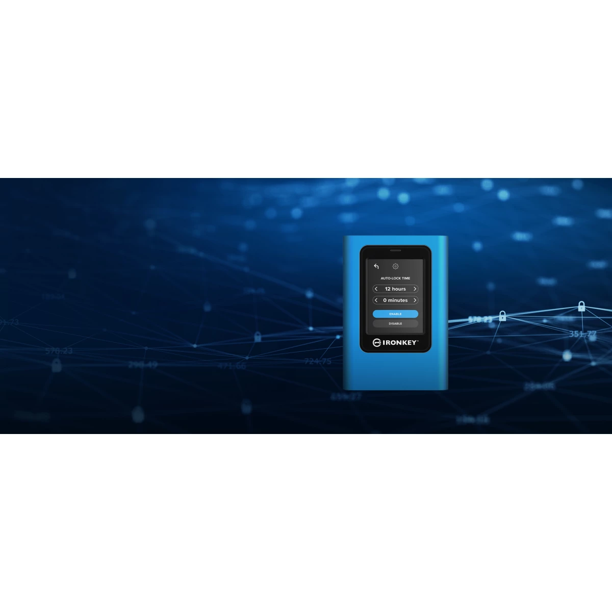 Galery – Kingston Technology IronKey Vault Privacy 80 7,68 TB Azul0