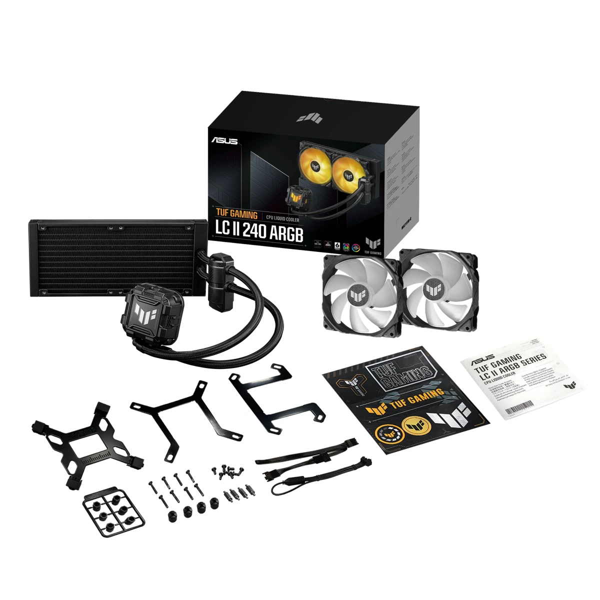 Galery – ASUS TUF GAMING LC II 240 ARGB Processador Kit de arrefecimento líquido 12 cm Preto0