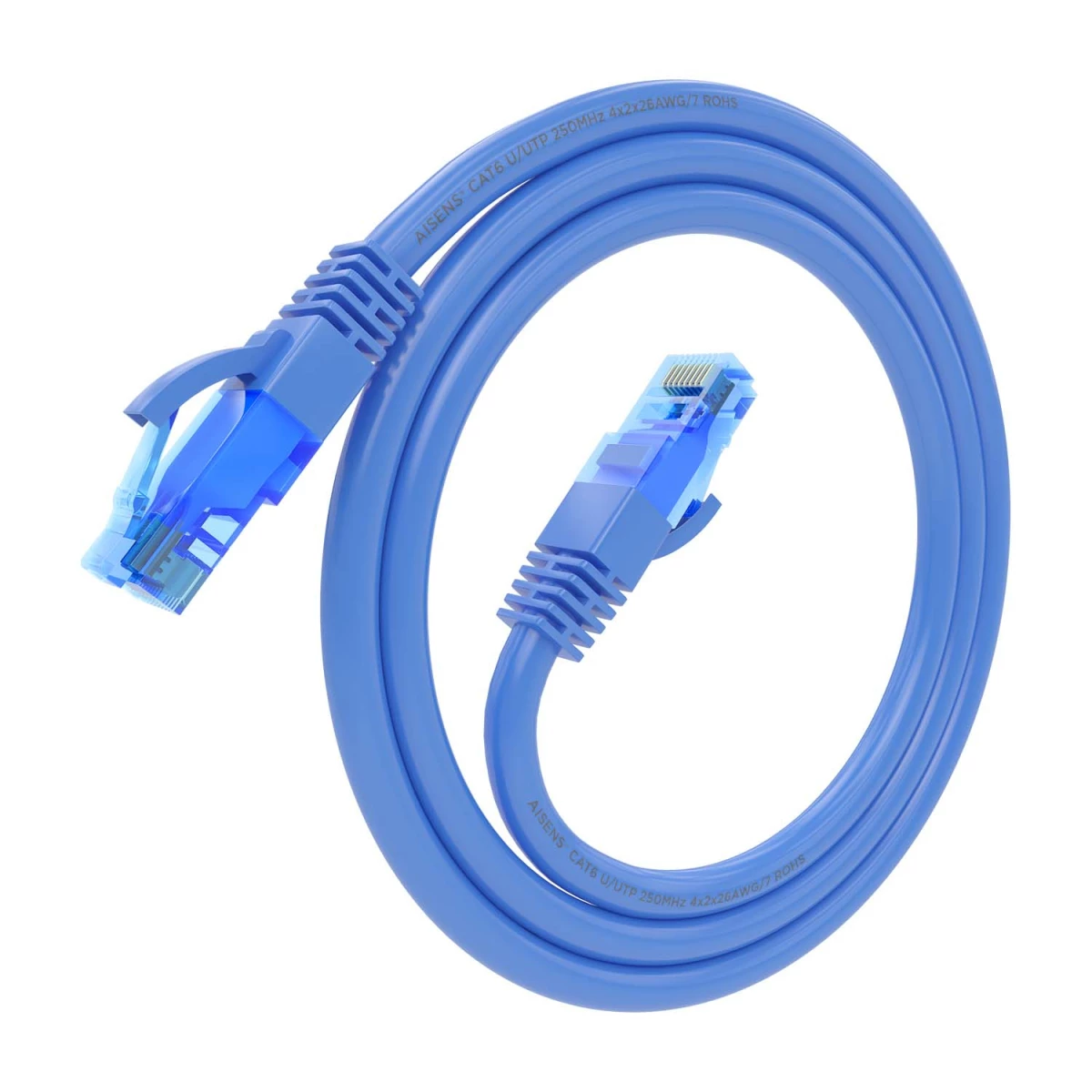 Galery – AISENS A135-0798 cabo de rede Azul 0,75 m Cat6 U/UTP (UTP)0